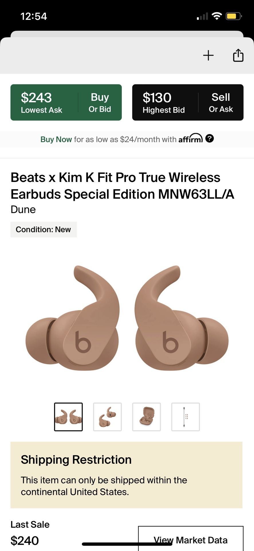 Beats Pro True Wireless Earbuds