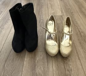 Heels Size 9 ( 20 Bucks Each Or 35 For Both)