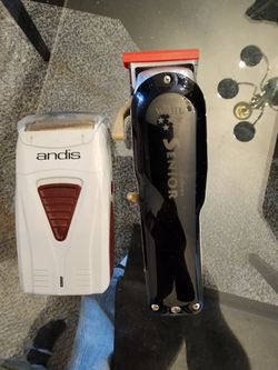 Wahl Senior Cordless Clipper & Andis Shaver Bundle