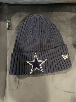 New Era Dallas Cowboys Waffle Stitch Blue Beanie One Size