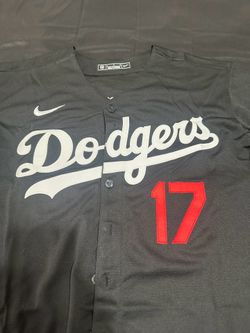 Dodgers Jersey - #17 Ohtani - Black - Multiple Sizes