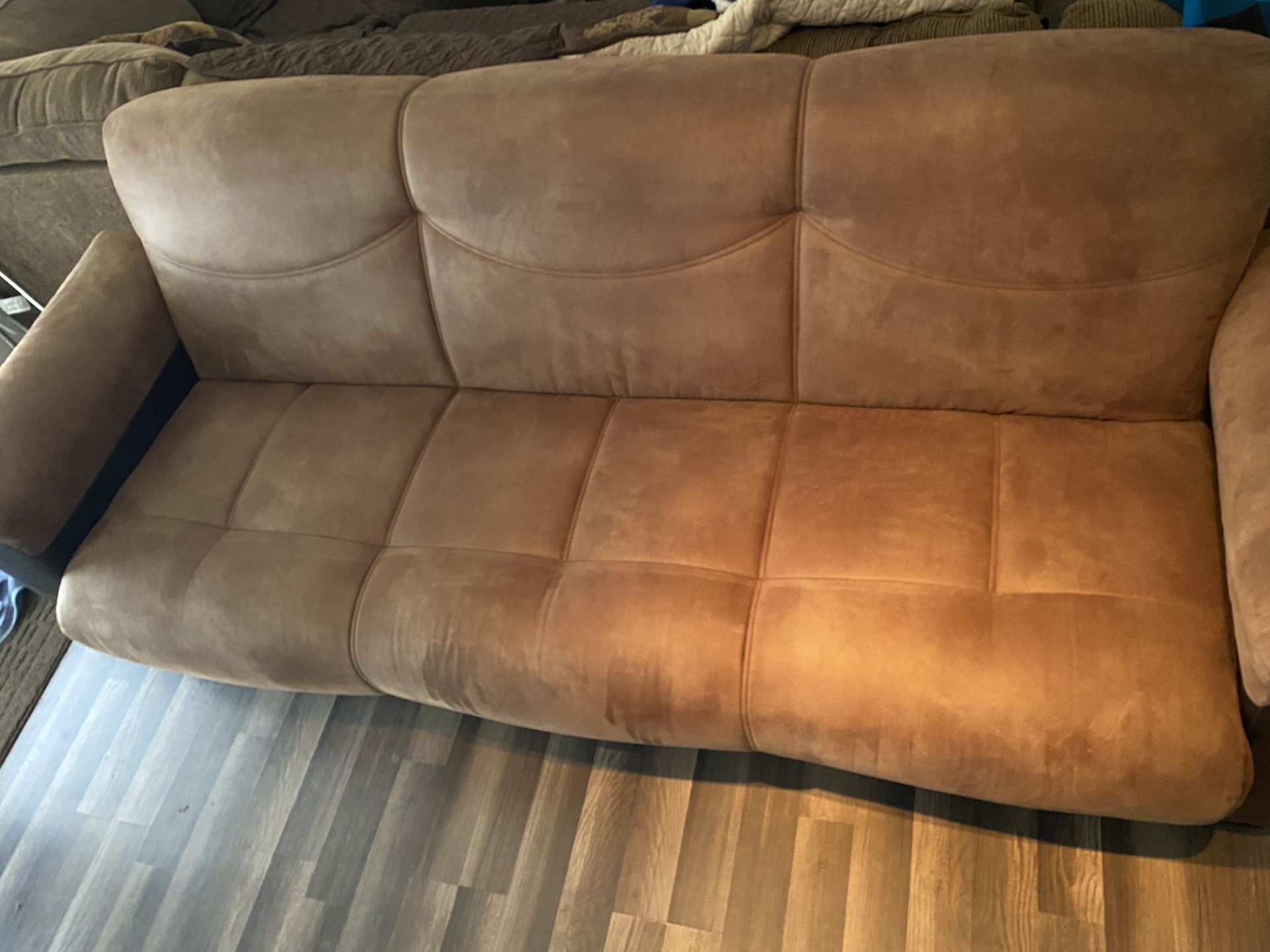 Futon couch with Storage