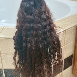 Human Hair Wig - 4x4 Closure