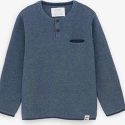 Blue ZARA kids sweater