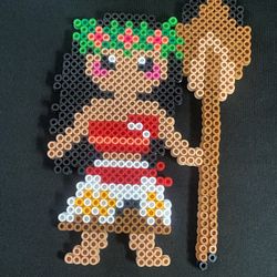 Moana & Maui Perler Beads Designs