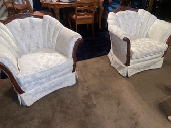 Vintage Couch and Loveseat Set