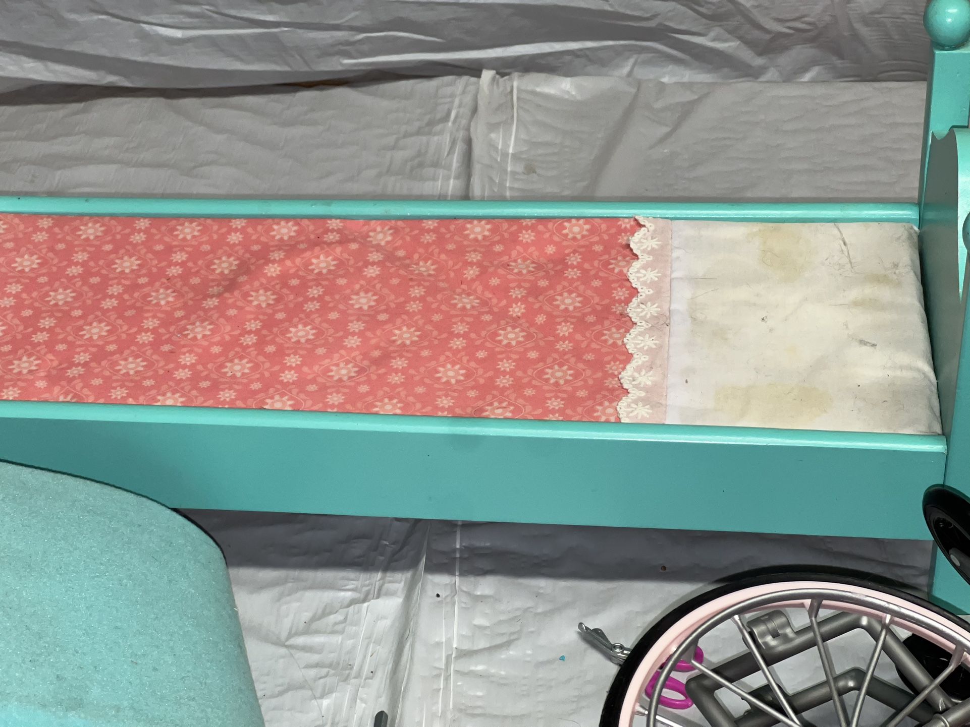 American Doll Desk And accessories