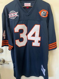 Walter Payton Chicago Bears New Blue Jersey Size 3XL
