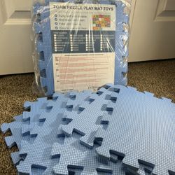 NEW Foam Puzzle Play Mat Tiles – Set of 10 – Baby Safe and Durable