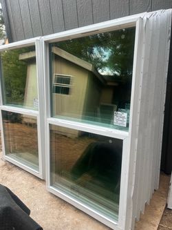 3️⃣x5️⃣ White Vinyl Window