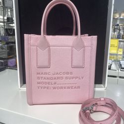 New & Authentic Marc Jacobs Small Leather Standard Supply Tote 