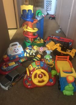 All these toys sold as a bundle!!