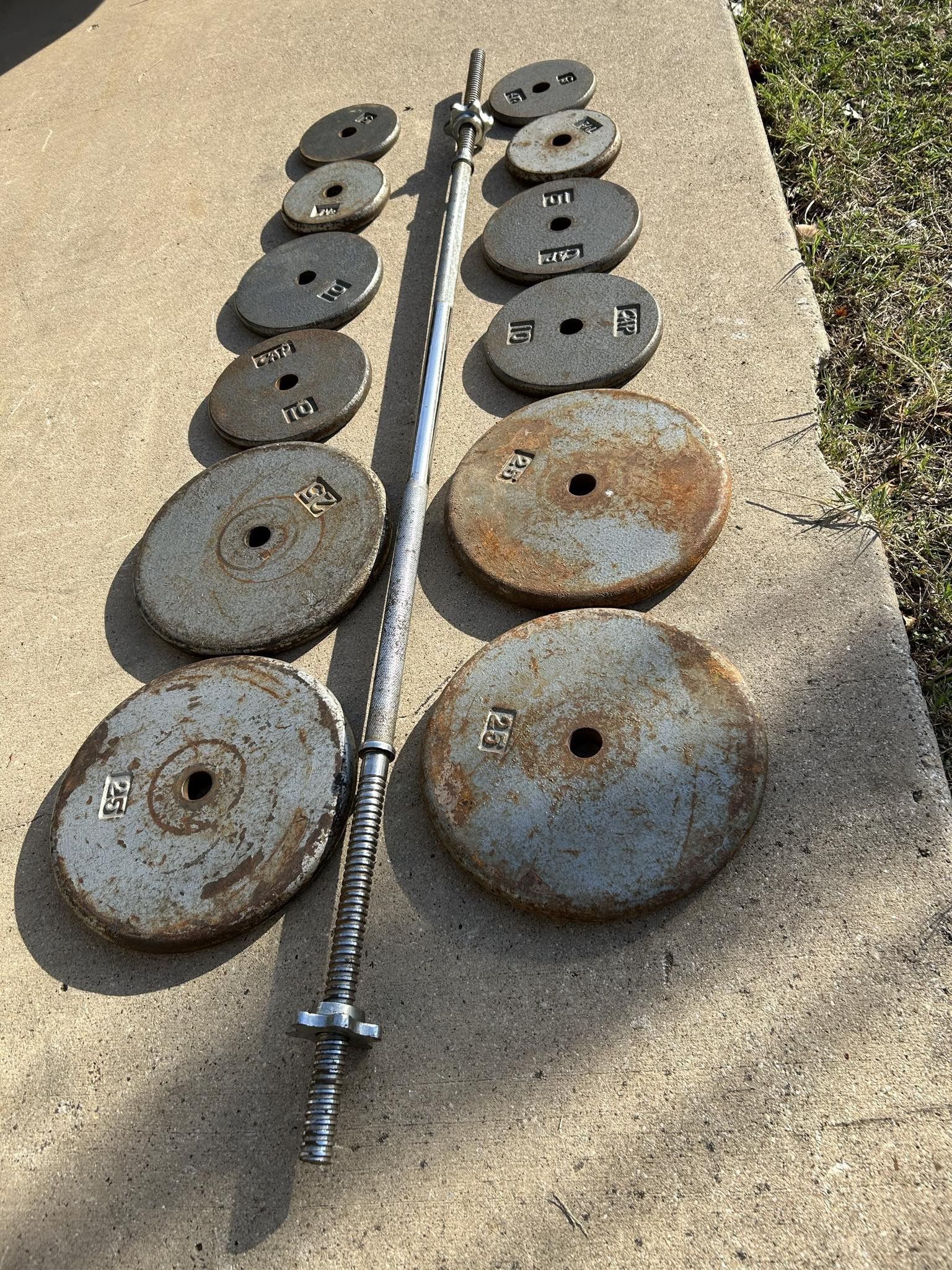 Weights With Barbell