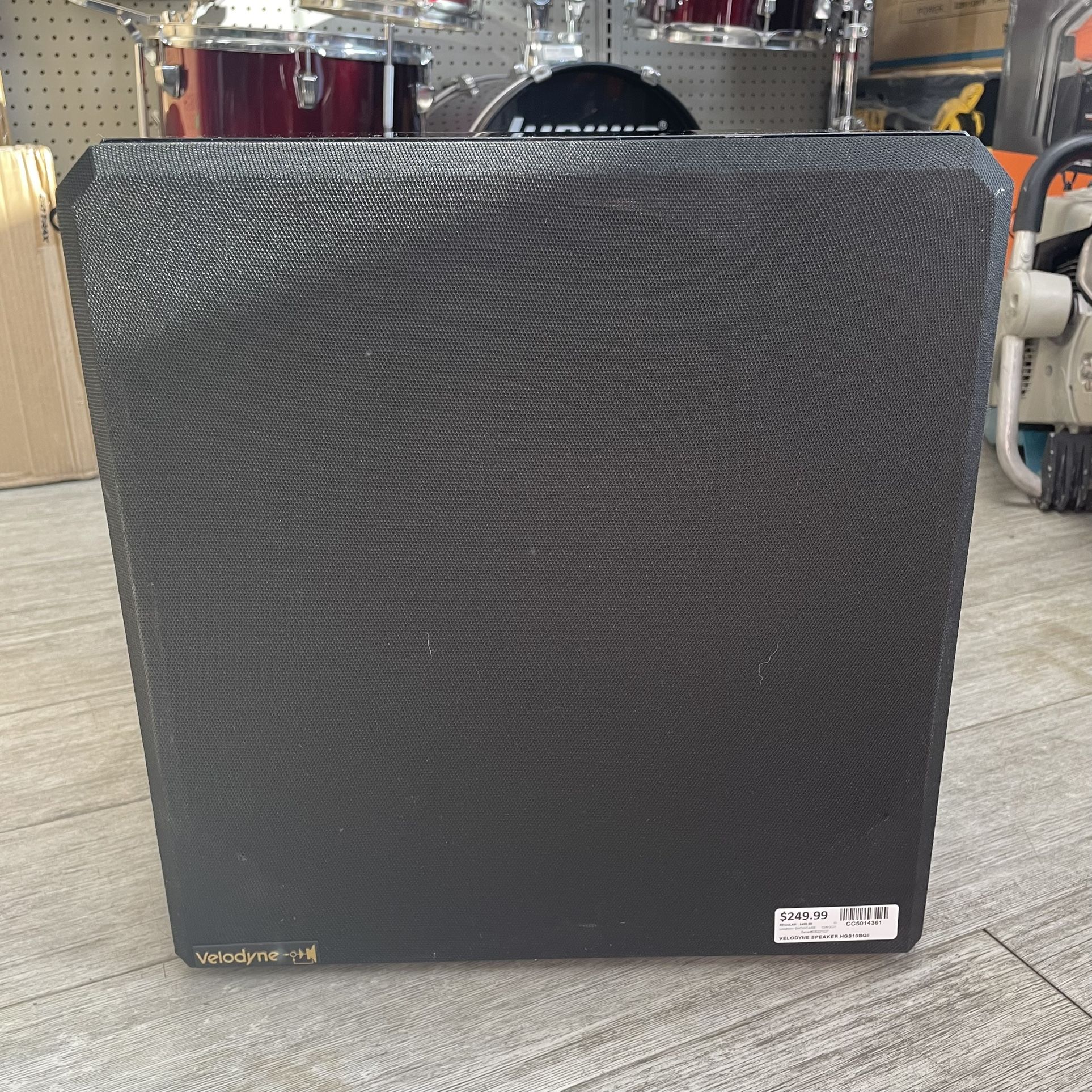VELODYNE HGS-12BG 12” POWERED SUBWOOFER