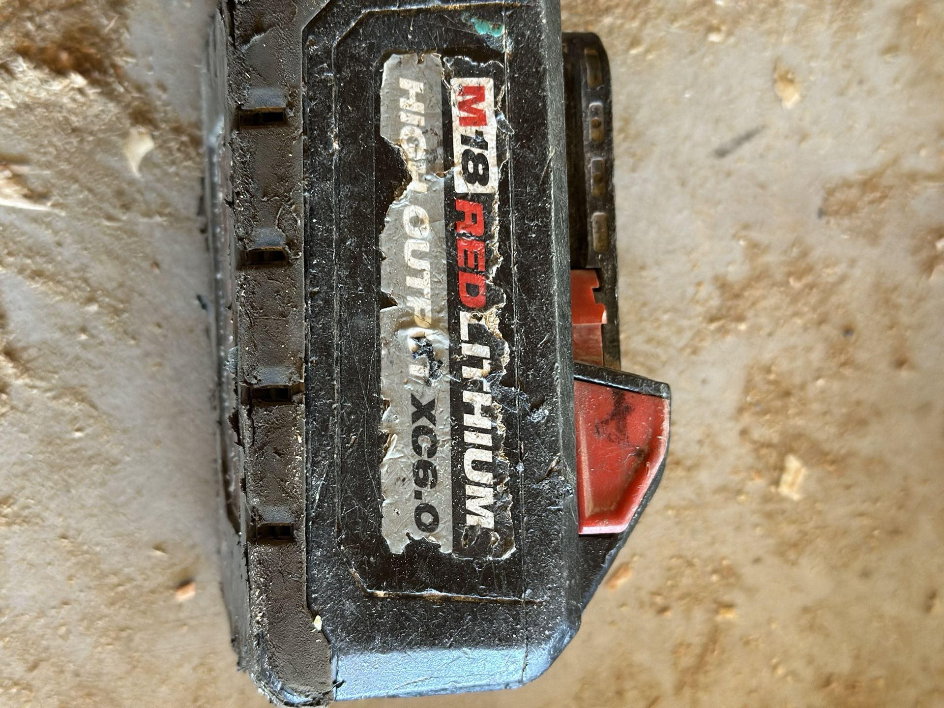 Battery Milwaukee 6.0. Trade
