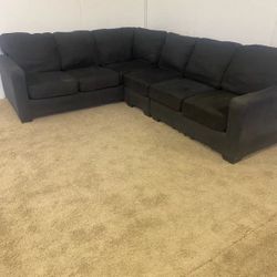  Charcoal Sectional  *Free Delivery*