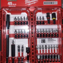 Milwaukee Fuel Shockwave 45pc Impact Driver Bit Set 