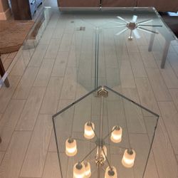 All Glass Dining Table And Chairs
