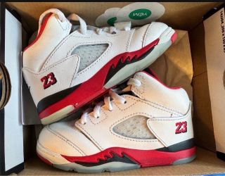 Air Jordan Retro 5s (Toddler 8c) FIRM ON THE PRICE