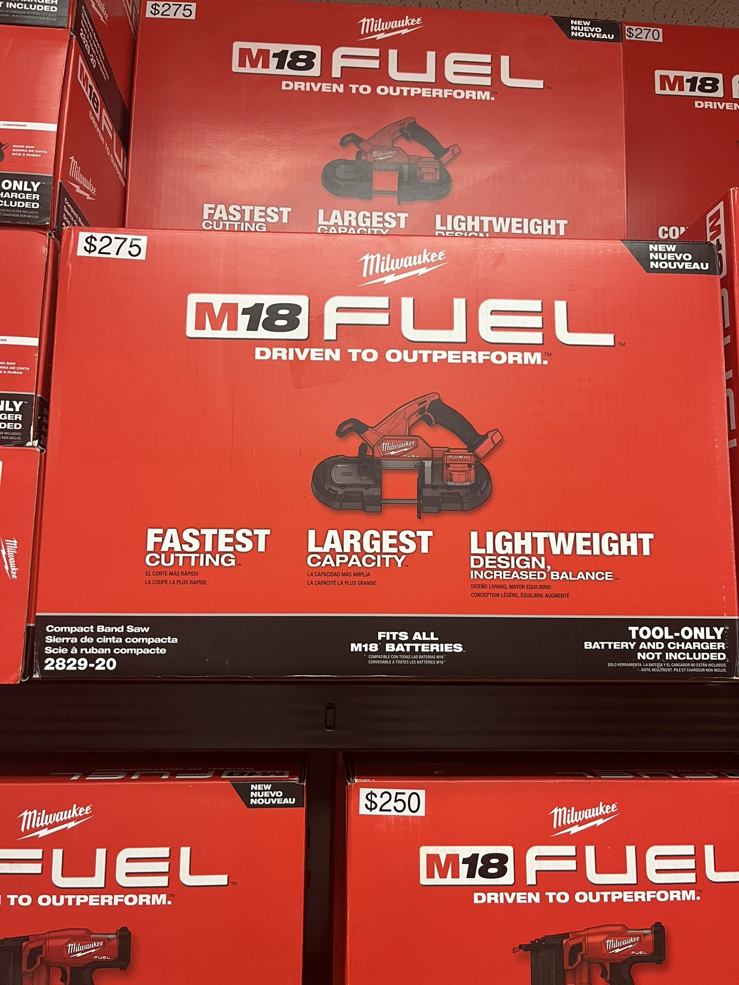 Milwaukee M18 Fuel Compact Band Saw 