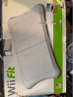 Wii fit workout board