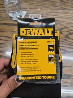 Dewalt gloves large