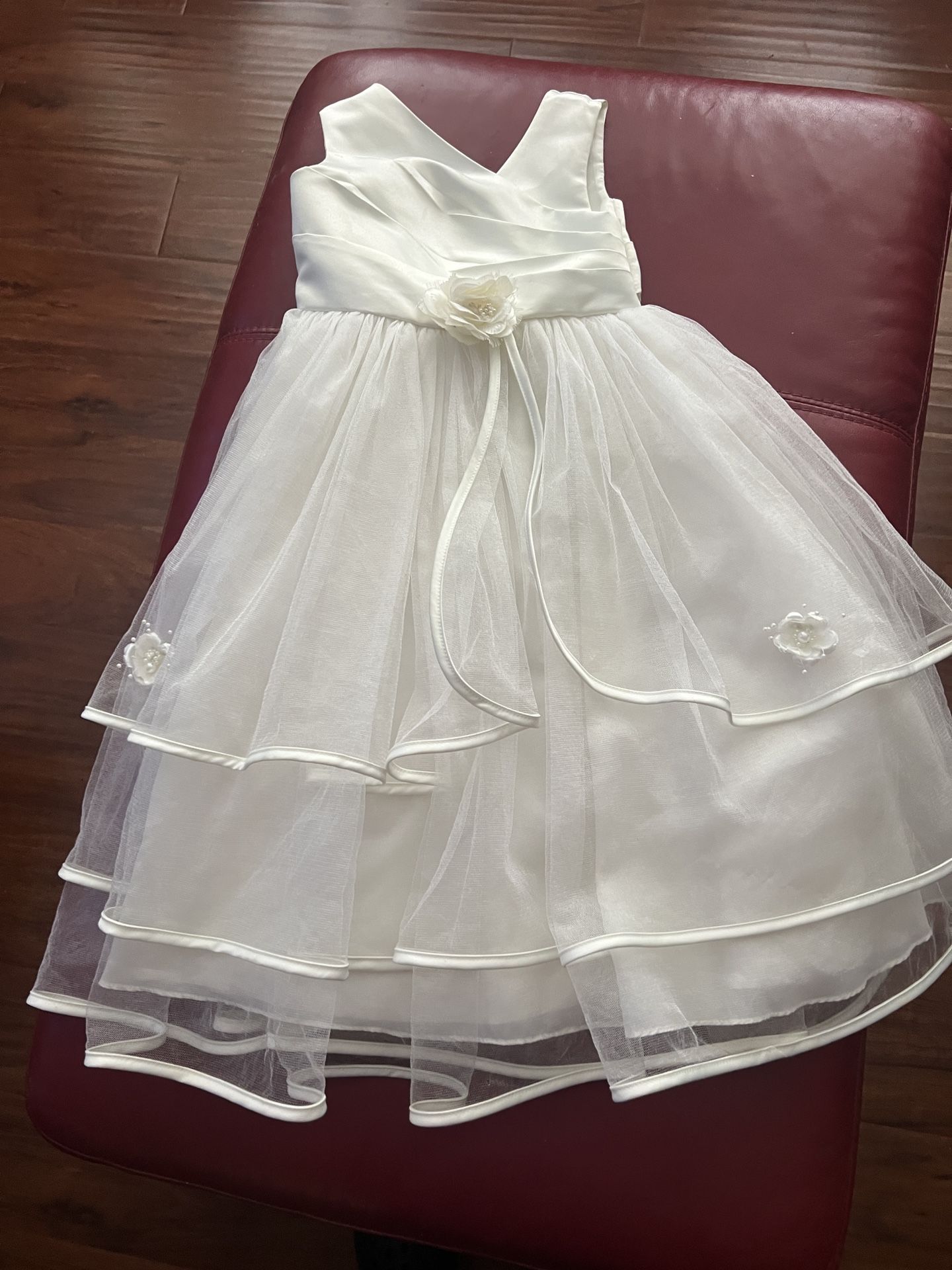 Cream Colored Flower Girl Dress