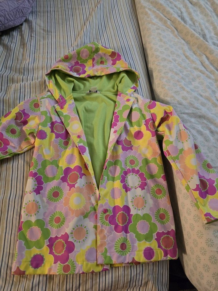Toddler rain/thin layer jacket, size 4t
