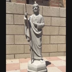 New San Judas Made Out Of Cement Perfect Gift 