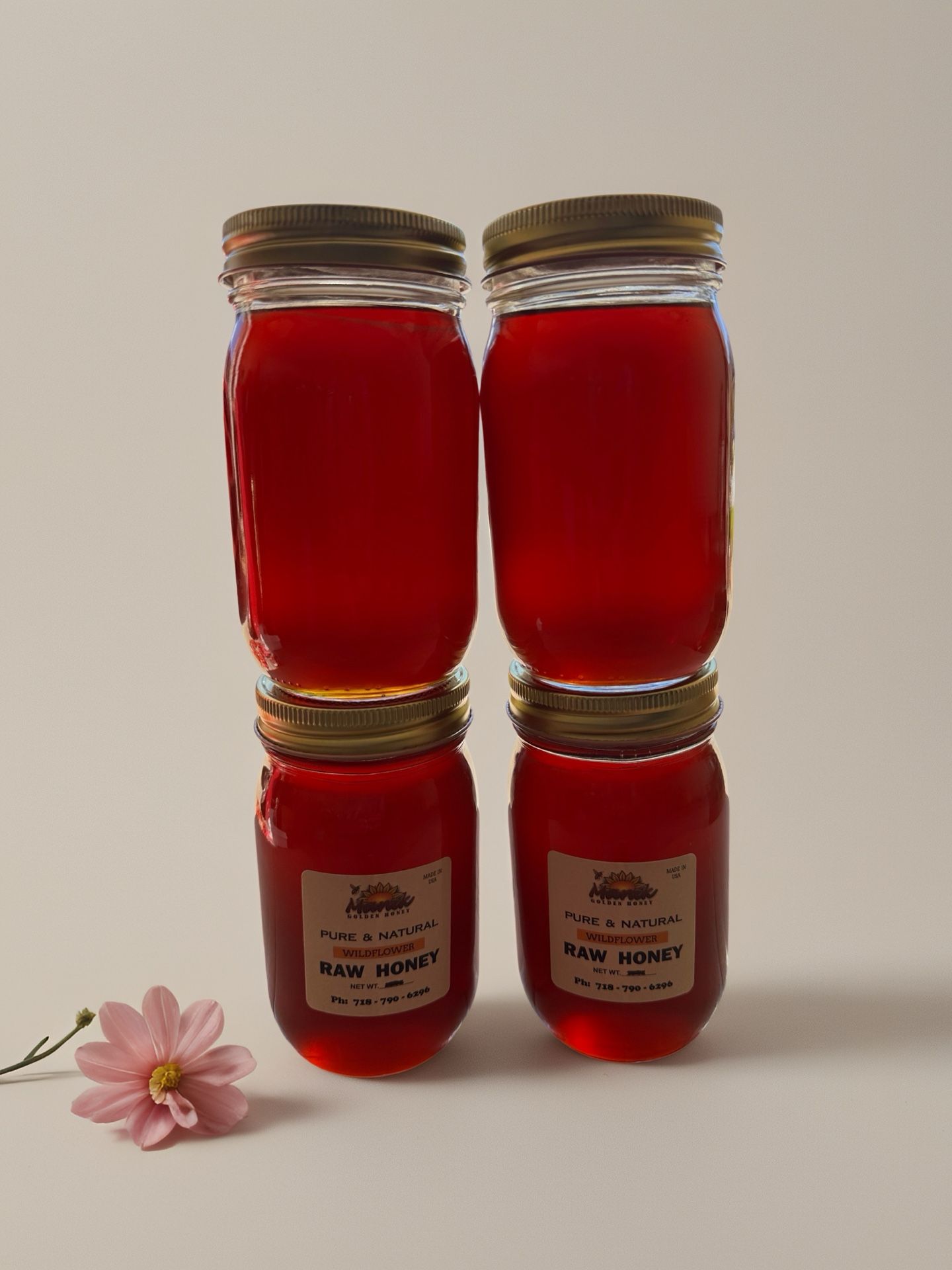 Local Wildflower Raw Honey