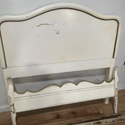 Good Quality French Provincial Girls Dresser And Bed. 