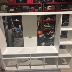 Entertainment System Shelving TV Stand 