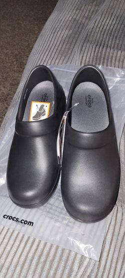 Crocs Dual Comfort Black Slip-On Clogs