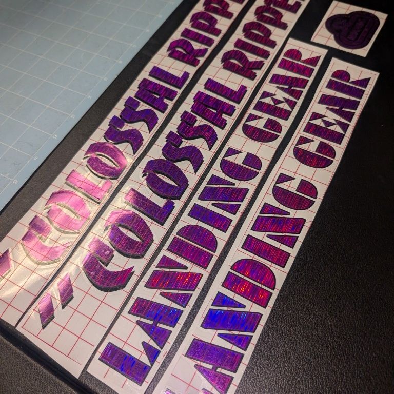 Custom Colossal Ripper Se Colossal Ripper Custom Decals/Stickers for Sale in Bellflower, CA ...