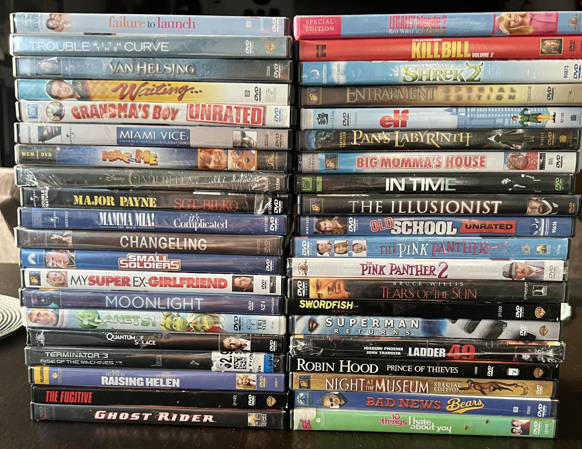 DVD Movie Lot Of 40 