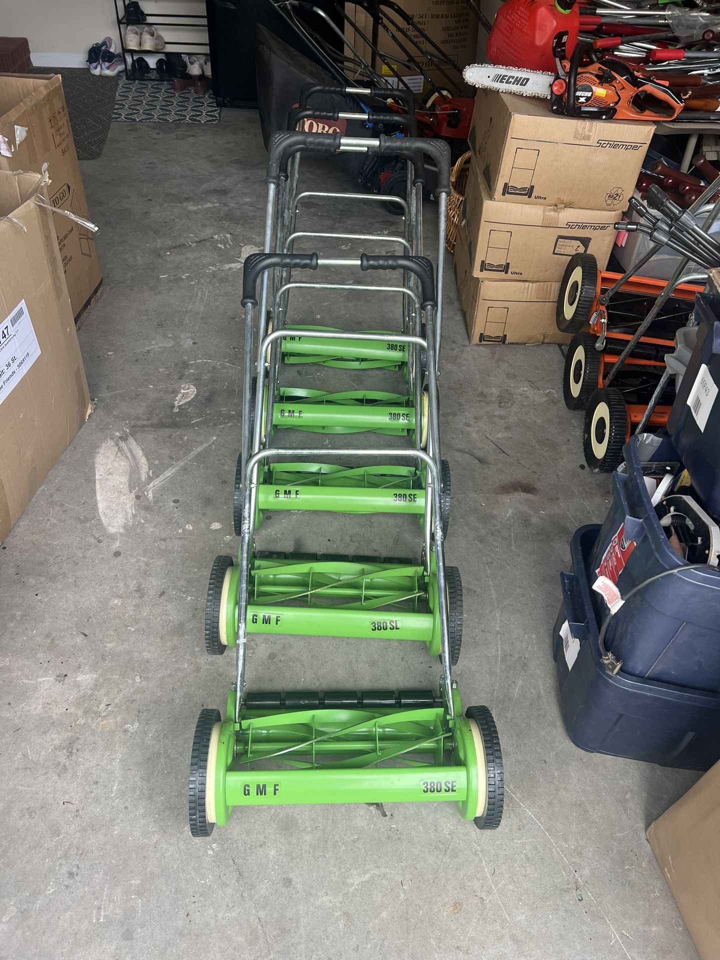 Reel mowers
