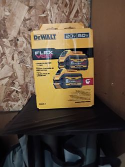 DeWalt Flex Volt 20V/60V 6 Ah Battery Set (2 Batteries)