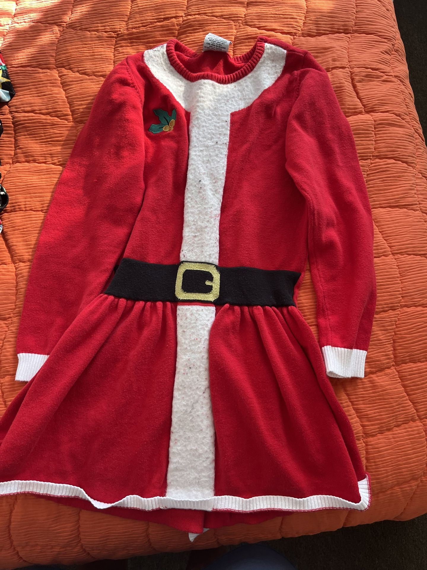Girls 7/8 Christmas Dress