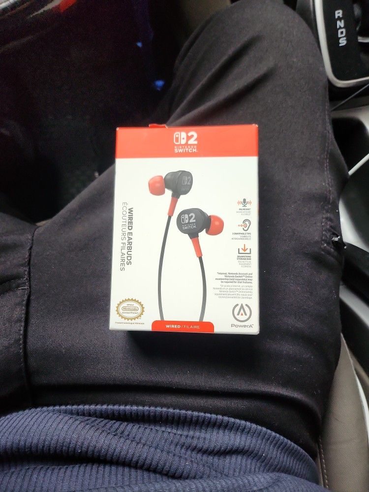 Nintendo switch 2 wired earbuds