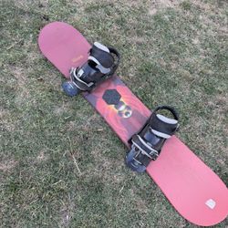 Burton Cruzer 145 Snowboard w/ Bindings – Ready to Ride