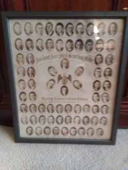 1927 Scottish Rite Picture 15 X18