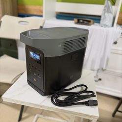 ECOFLOW DELTA 1300W PORTABLE POWER STATION FAST CHARGING 1.6hrs.VIA ACOUTLET  ECOFLOW DELTA 1300W PORTABLE POWER STATION FAST CHARGING 1.6hrs.VIA ACOU