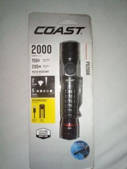 Coast flashlight 2000 lumens