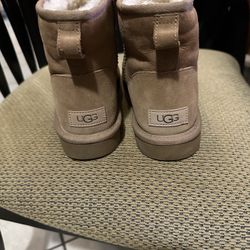  Chestnut Classic Mini UGGs Size 9