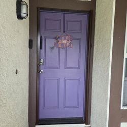 Retractable screen door 36" x 80"