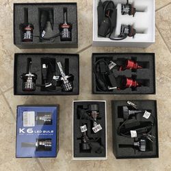 LED Headlight Bulbs H11/H8/H9, H1, H3, H7, H4, 9005, 9006, 9004/9007, H13/9008, ROCK LIGHT SETS