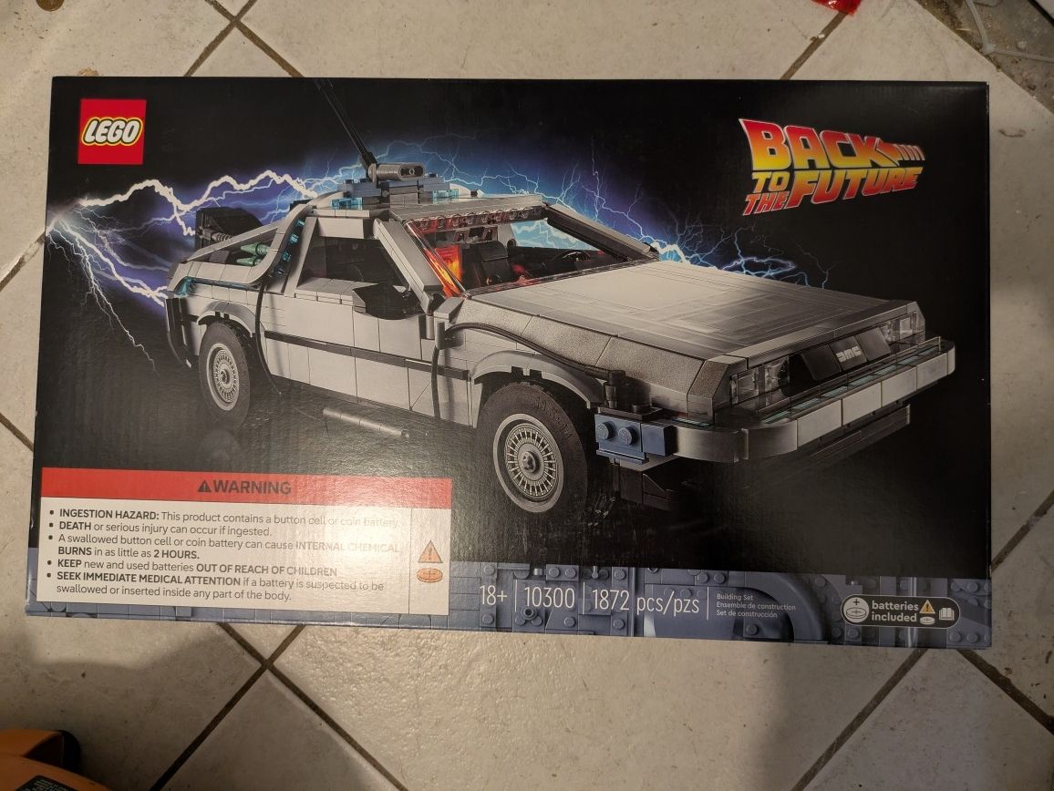 Back To The Future Lego Set