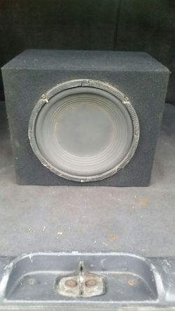 Custom built box 200 watt 10 Inch speaker