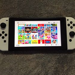 NINTENDO SWITCH V2 LOADED with 100 Switch Games and 7500 Retro Games