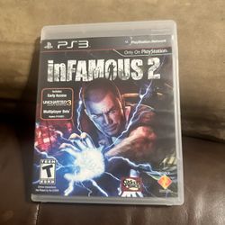 PS3 Game Infamous 2